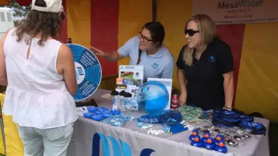 mesa water stand